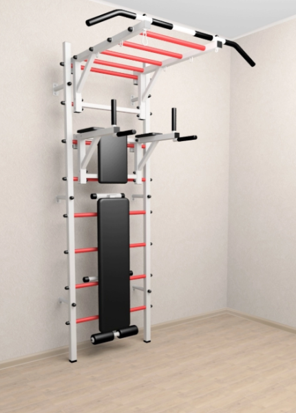 картинка Шведская стенка Sv Sport 524 (Турник рукоход/Брусья/Скамья) 524 от магазина Лазалка