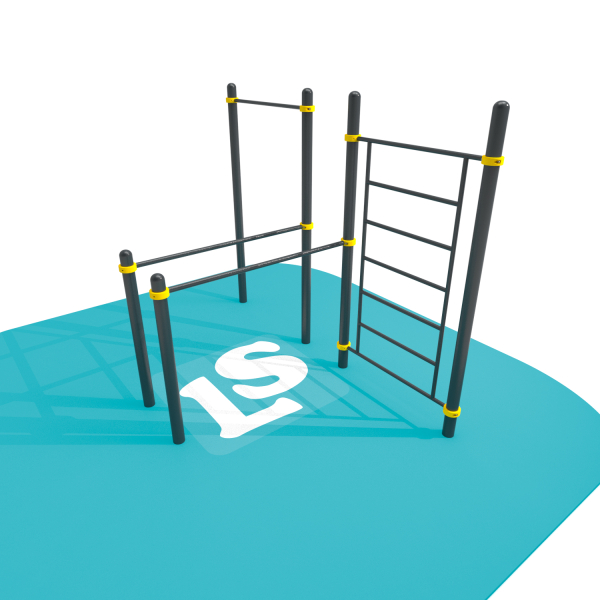 Спортивный комплекс турник, брусья, шведская стенка Workout  LS30