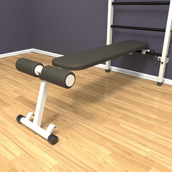 картинка Шведская стенка "LittleSport" Long 3.0 (белый*черный) от магазина Лазалка