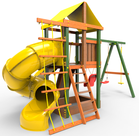 Детская площадка Пикник "Вега" с винтовой трубой
