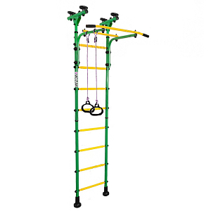 Шведская стенка Midzumi Ringu ( зеленый - желтый )