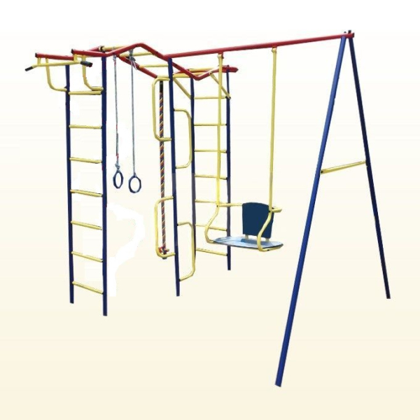 Детский спортивный комплекс для дачи Пионер "Вираж" (ТК2 пластик)