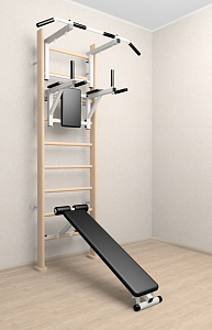 Деревянная шведская стенка Sv Sport ТстБС (светлый) 905