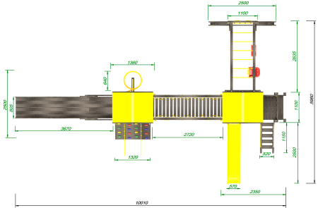 Детская площадка Пикник "Блэк" Кракен ОлСизон
