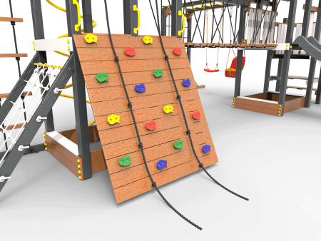 Детская площадка Пикник "Ультра А " Кракен с винтовой трубой